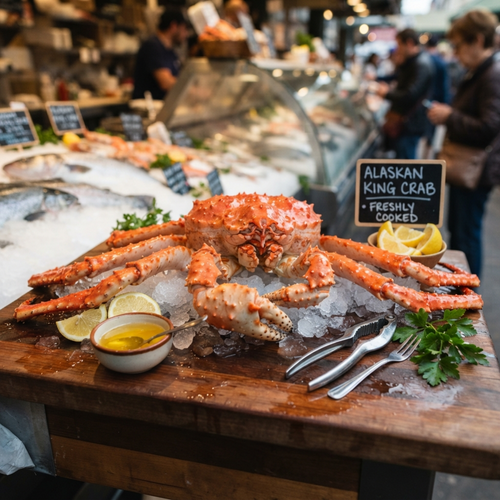 Jumbo Alaskan King Crab Legs 🦀❤️