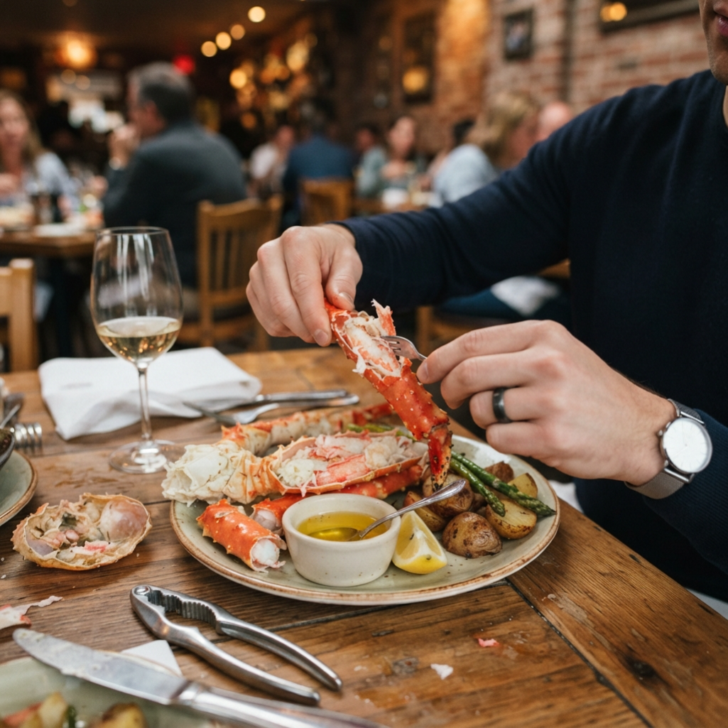 Jumbo Alaskan King Crab Legs 🦀❤️