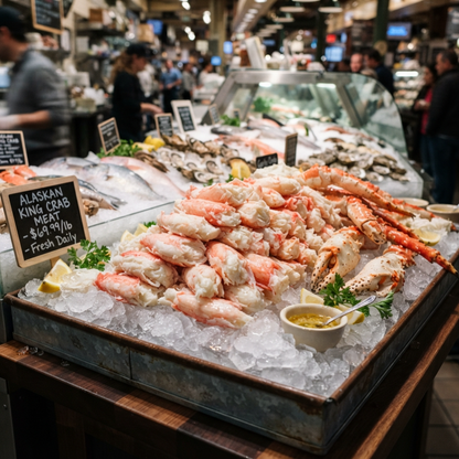 Jumbo Alaskan King Crab Legs 🦀❤️