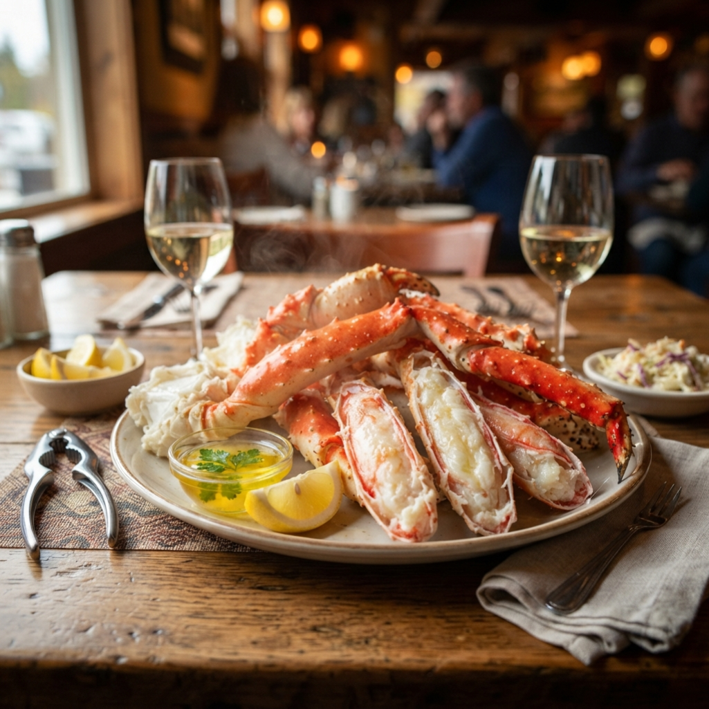 Jumbo Alaskan King Crab Legs 🦀❤️