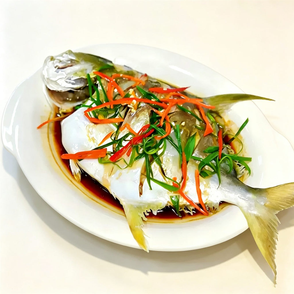 Large Frozen Whole Golden Pomfret